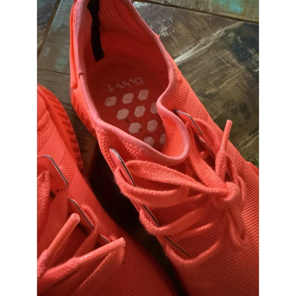 Men's Adidas NMD R1 Hot Orange Red Shoes Size 12.5